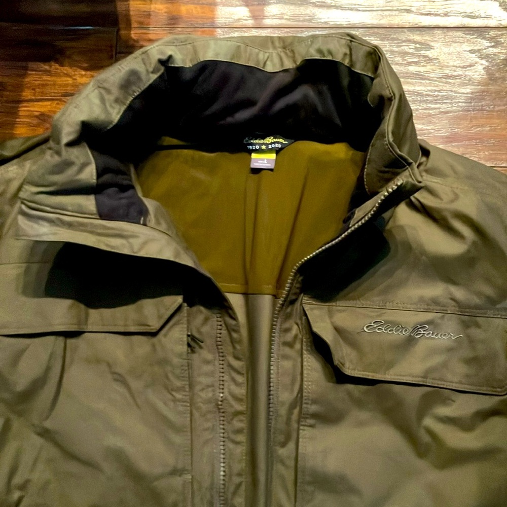 Eddie Bauer men’s field jacket — 100th anniversary edition, BRAND NEW, size L